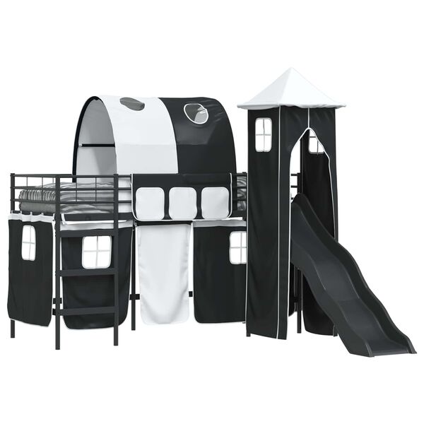 vidaXL &Kappa;&rho;&epsilon;&beta;ά&tau;&iota; &kappa;&omicron;&upsilon;&kappa;έ&tau;&alpha;&sigmaf; &gamma;&iota;&alpha; &pi;&alpha;&iota;&delta;&iota;ά &Mu;&alpha;ύ&rho;&omicron; 74,5 x 190 &epsilon;&kappa;. &Mu;έ&tau;&alpha;&lambda;&lambda;&omicron;