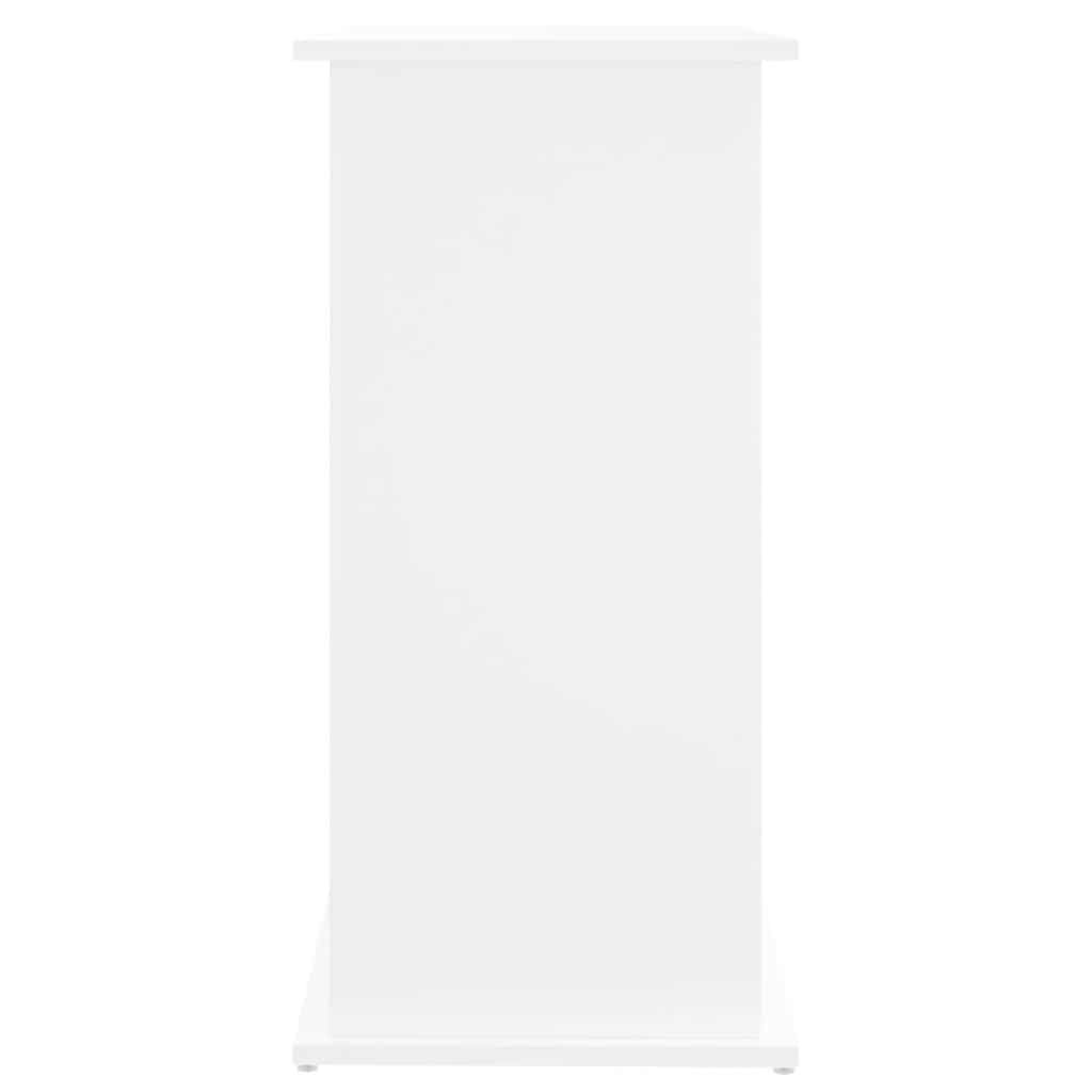 vidaXL Βάση Ενυδρείου Λευκή 81 x 36 x 73 εκ. από Επεξεργασμένο Ξύλο