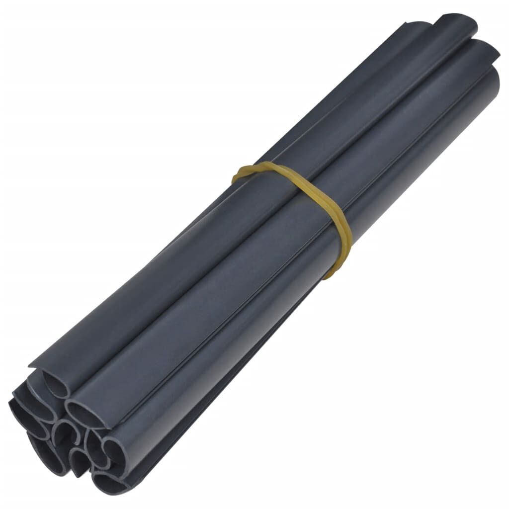vidaXL Περίφραξη Προστατευτική Σκούρο Γκρι 70 x 0,19 μ. από PVC