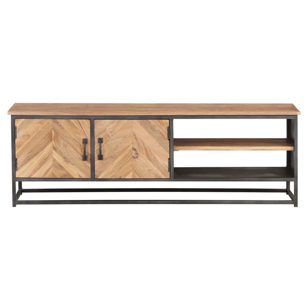 vidaXL Έπιπλο Τηλεόρασης 120 x 30 x 40 εκ. από Μασίφ Ξύλο Ακακίας