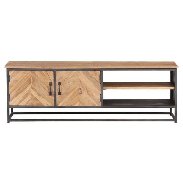 vidaXL Έπιπλο Τηλεόρασης 120 x 30 x 40 εκ. από Μασίφ Ξύλο Ακακίας