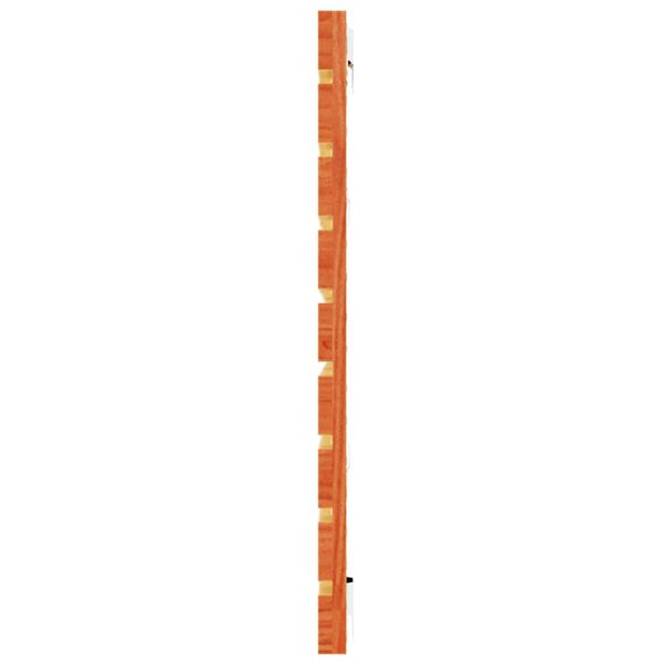 vidaXL Κεφαλάρι Επιτοίχιο 166 x 3 x 63 εκ. από Μασίφ Ξύλο Πεύκου