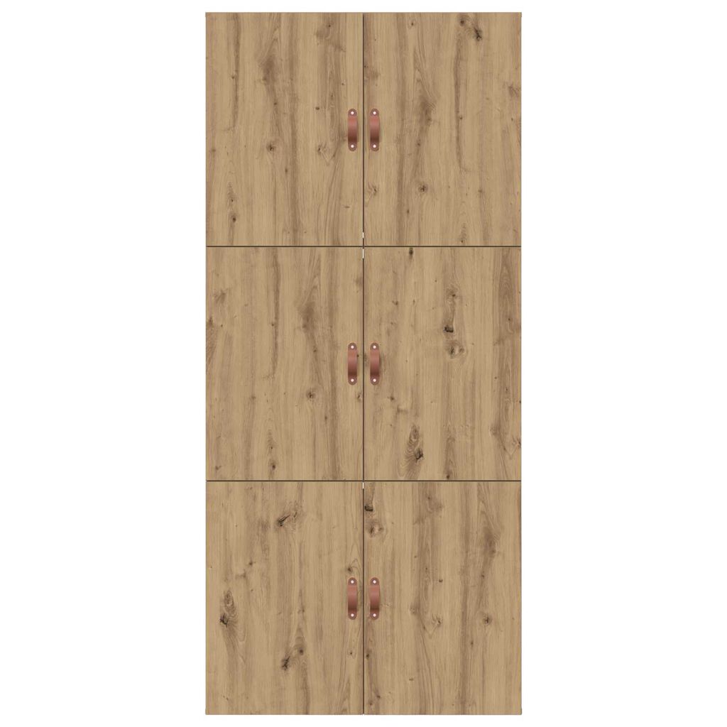 vidaXL Κρεβάτι Αποθήκευσης Artisan Oak 100x200 εκ.