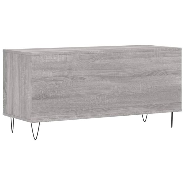 vidaXL Έπιπλο Δίσκων Γκρι Sonoma 100x38x48 εκ. από Επεξεργασμένο Ξύλο