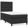 vidaXL &Kappa;&rho;&epsilon;&beta;ά&tau;&iota; Boxspring &mu;&epsilon; &Sigma;&tau;&rho;ώ&mu;&alpha; &Mu;&alpha;ύ&rho;&omicron; 90x190&epsilon;&kappa;. &alpha;&pi;ό &Sigma;&upsilon;&nu;&theta;&epsilon;&tau;&iota;&kappa;ό &Delta;έ&rho;&mu;&alpha;