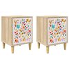 vidaXL &Kappa;&omicron;&mu;&omicron;&delta;ί&nu;&omicron; MAINZ 2 &tau;&mu;&chi;. Sonoma &Delta;&rho;&upsilon;&sigmaf; 36 x 33 x 50 &epsilon;&kappa;.