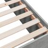vidaXL Πλαίσιο Κρεβατιού Γκρι Σκυροδέματος 120x200 εκ. Επεξεργ. Ξύλο