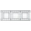 vidaXL &Alpha;&nu;&alpha;&sigma;&eta;&kappa;&omega;&mu;έ&nu;&omicron; &kappa;&rho;&epsilon;&beta;ά&tau;&iota; gabion &Alpha;&sigma;&eta;&mu;ί 150 x 50 x 80 &epsilon;&kappa;