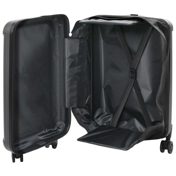 vidaXL Βαλίτσα Σκούρο γκρι 34 x 23 x 55.5 εκ. ΑΒΣ Πλαστικό