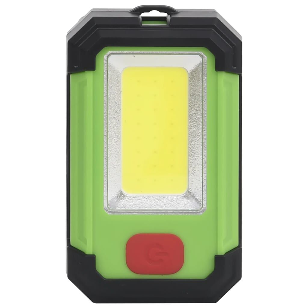 vidaXL Προβολέας LED Φορητός Ηλιακός 7 W Ψυχρό Λευκό