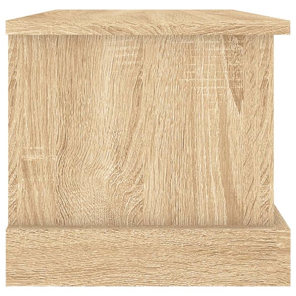vidaXL Κουτί Αποθήκευσης Sonoma Δρυς 50x30x28 εκ. Επεξεργασμένο Ξύλο
