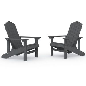 vidaXL &Kappa;&alpha;&rho;έ&kappa;&lambda;&epsilon;&sigmaf; &Kappa;ή&pi;&omicron;&upsilon; Adirondack 2 &tau;&epsilon;&mu;. &Alpha;&nu;&theta;&rho;&alpha;&kappa;ί &alpha;&pi;ό HDPE