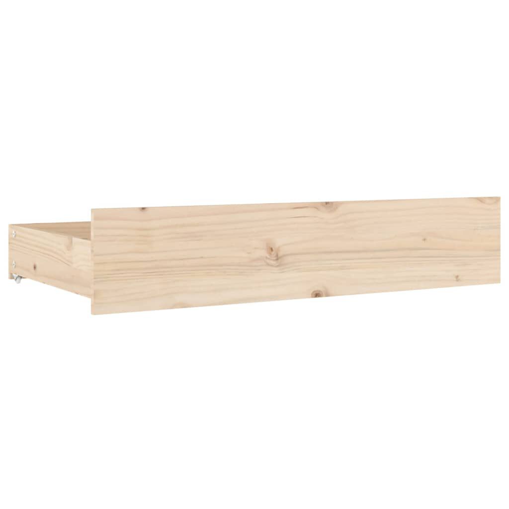vidaXL Πλαίσιο Κρεβατιού Συρτάρια 180 x 200 εκ Super King Size