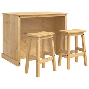 vidaXL &Sigma;&epsilon;&tau; &Nu;&eta;&sigma;ί&delta;&alpha;&sigmaf; &Kappa;&omicron;&upsilon;&zeta;ί&nu;&alpha;&sigmaf; 3 &tau;&mu;&chi;. &Kappa;&epsilon;&rho;ί &Mu;έ&lambda;&iota; 112 x 77 x 91,5 cm