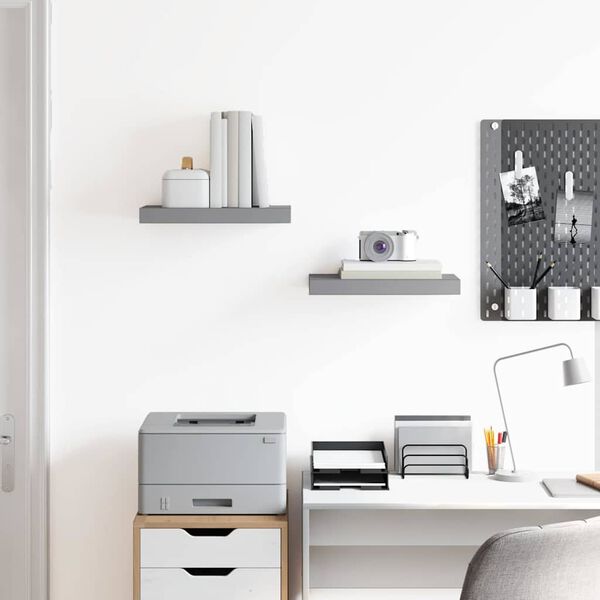 vidaXL &Rho;ά&phi;&iota;&alpha; &Tau;&omicron;ί&chi;&omicron;&upsilon; 2 &tau;&epsilon;&mu;. &Gamma;&kappa;&rho;&iota; 40x23x3,8 &epsilon;&kappa;. MDF