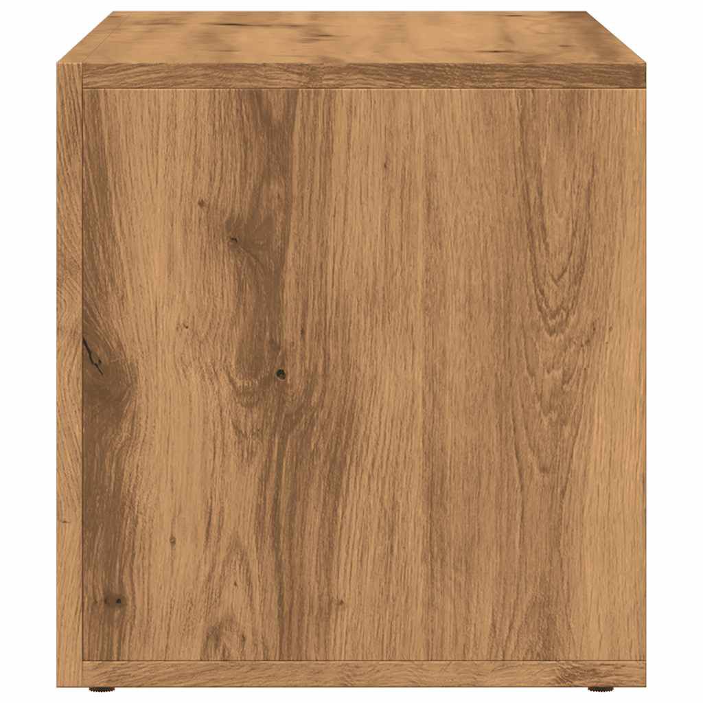 vidaXL LP Κουτί Αποθήκευσης Αρτισιανή Δρυς 69,5x34x36 εκ. Επεξ.Ξύλο