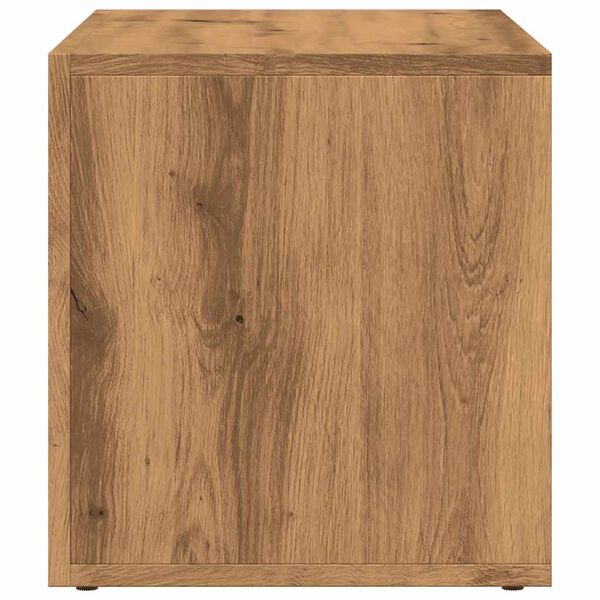 vidaXL LP Κουτί Αποθήκευσης Αρτισιανή Δρυς 69,5x34x36 εκ. Επεξ.Ξύλο
