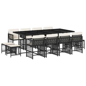 vidaXL &Sigma;&epsilon;&tau; &Tau;&rho;&alpha;&pi;&epsilon;&zeta;&alpha;&rho;ί&alpha;&sigmaf; &Kappa;ή&pi;&omicron;&upsilon; 13&tau;&epsilon;&mu;. &Mu;&alpha;ύ&rho;&omicron; &alpha;&pi;ό &Sigma;&upsilon;&nu;&theta;. &Rho;&alpha;&tau;ά&nu; &mu;&epsilon; &Mu;&alpha;&xi;&iota;&lambda;ά&rho;&iota;&alpha;