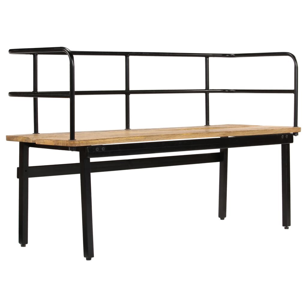 vidaXL Παγκάκι 120 x 40 x 70 εκ. από Μασίφ Ξύλο Μάνγκο