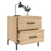 vidaXL Κομοδίνο Sonoma Δρυς 40 x 35 x 47,5 εκ. από Επεξεργασμένο Ξύλο