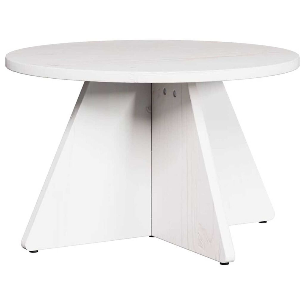 vidaXL Τραπεζάκι σαλονιού 3 pcs Λευκό 49 x 49 x 30 εκ.