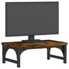 vidaXL Βάση Οθόνης Καπνιστή Δρυς 37x23x14 εκ. από Επεξεργασμένο Ξύλο