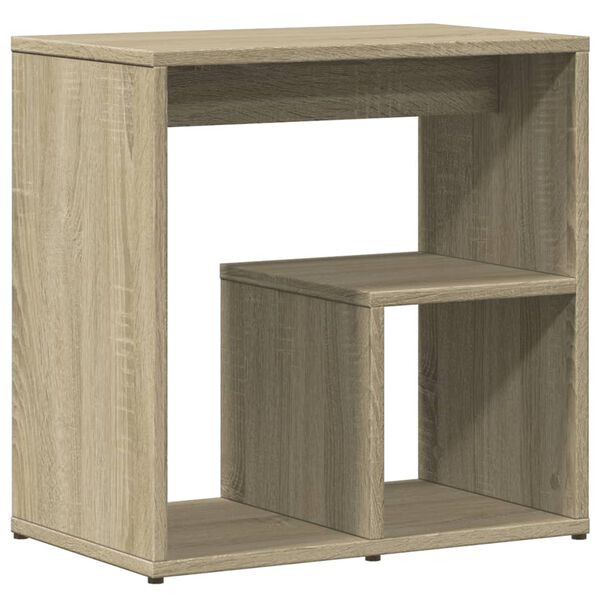 vidaXL Τραπέζι Βοηθητικό Sonoma Δρυς 50 x 30 x 50 εκ. Επεξ. Ξύλο
