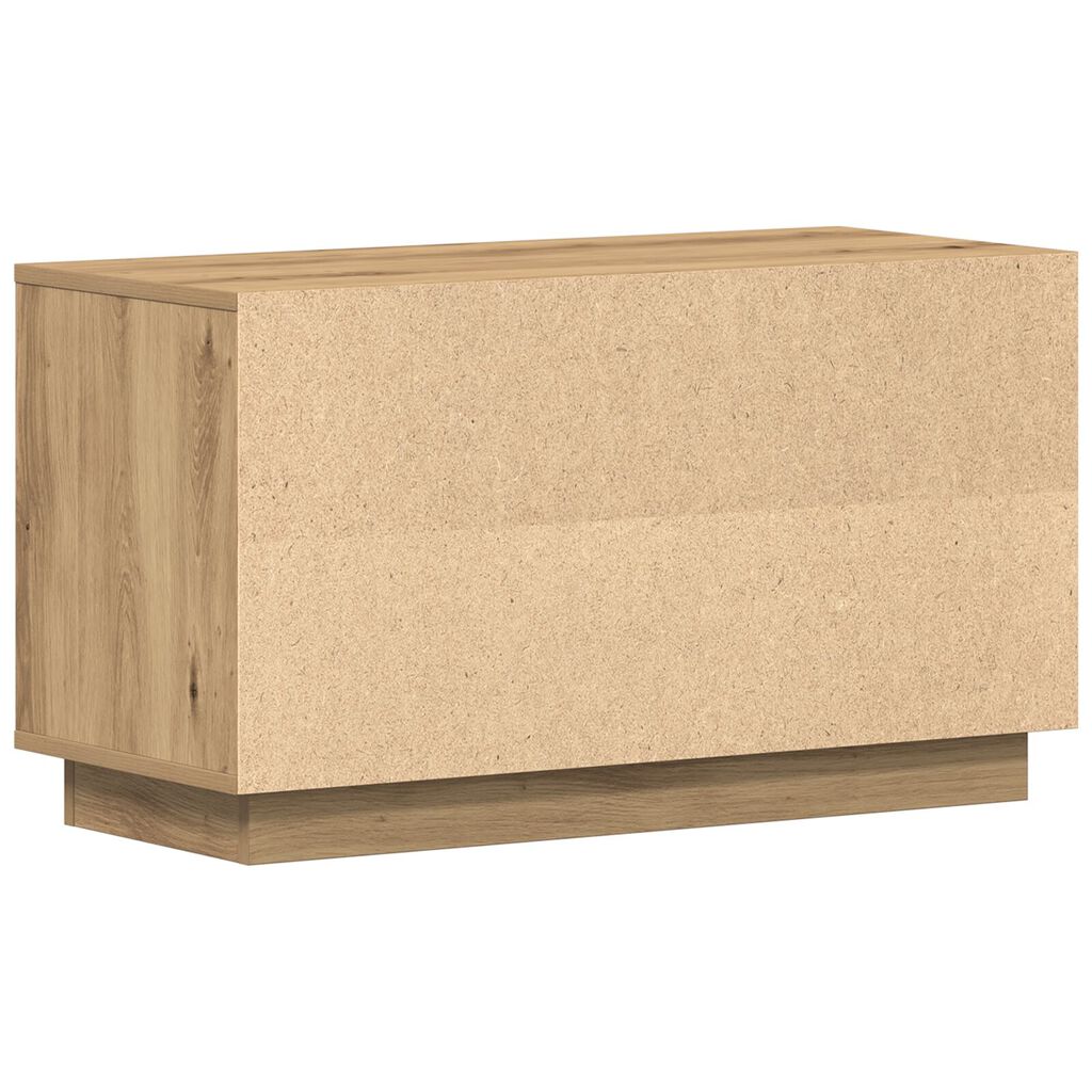 vidaXL Βαθμολογία Τηλεόρασης Artisan Oak 80x35x45 εκ Επεξεργασμένο ξύλο