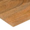 vidaXL Επιφάνεια Γραφείου Καμπύλη 100x80x2,5 εκ Μασίφ Ακατ. Μάνγκο