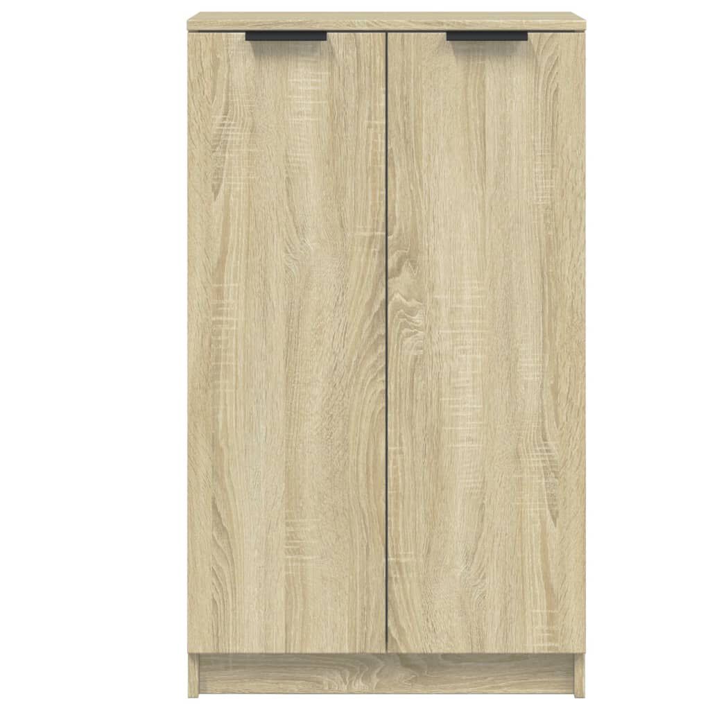 vidaXL Παπουτσοθήκη Sonoma Δρυς 59x35x100,5 εκ. από Επεξεργασμένο Ξύλο