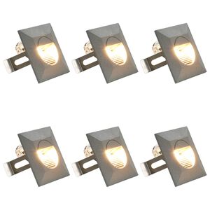 vidaXL &Phi;&omega;&tau;&iota;&sigma;&tau;&iota;&kappa;ά &Tau;&omicron;ί&chi;&omicron;&upsilon; LED &Epsilon;&xi;&omega;&tau;&epsilon;&rho;&iota;&kappa;&omicron;ύ &Chi;ώ&rho;&omicron;&upsilon; &Tau;&epsilon;&tau;&rho;ά&gamma;&omega;&nu;&alpha; 6 &tau;&epsilon;&mu;. &Alpha;&sigma;&eta;&mu;ί 2W