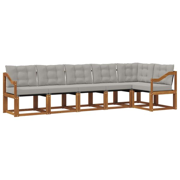 vidaXL &Sigma;&epsilon;&iota;&rho;ά &Kappa;&alpha;&nu;&alpha;&pi;έ &Epsilon;&xi;&omega;&tau;&epsilon;&rho;&iota;&kappa;&omicron;ύ 6 pcs &Phi;&upsilon;&sigma;&iota;&kappa;ό &kappa;&alpha;&iota; &Alpha;&nu;&omicron;&iota;&chi;&tau;ό &Gamma;&kappa;&rho;&iota;