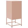 vidaXL Κομοδίνο Ροζ 36x39x78 εκ. από Χάλυβα