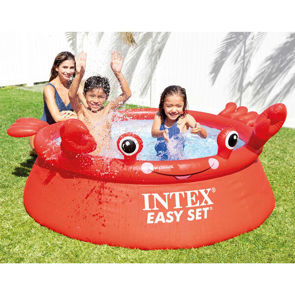 INTEX Πισίνα Φουσκωτή Χαρούμενος Κάβουρας Easy Set 183 x 51 εκ.