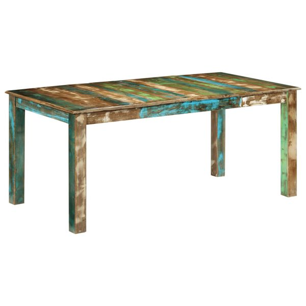 vidaXL Τραπεζαρία 180 x 90 x 76 εκ. από Μασίφ Ανακυκλωμένο Ξύλο