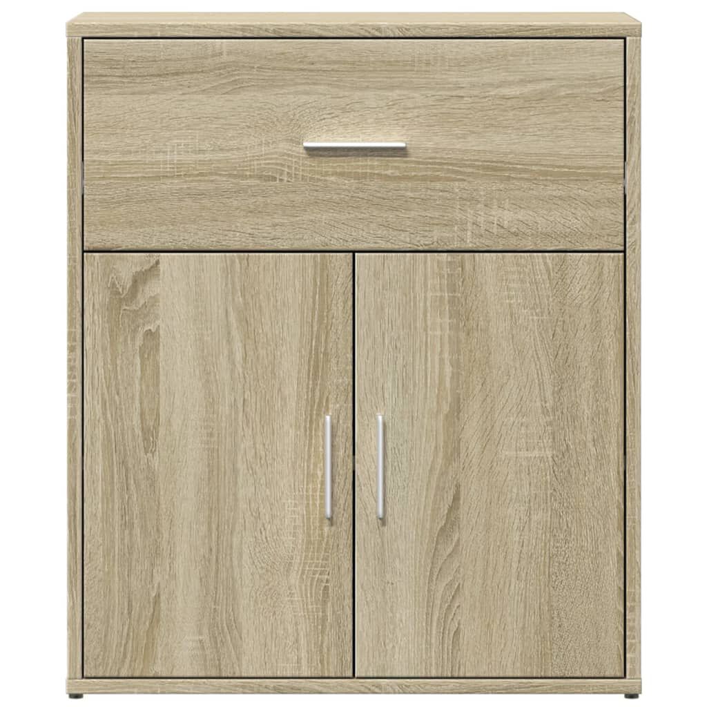 vidaXL Βοηθητικά Ντουλάπια 2 τεμ. Sonoma Δρυς 60x31x70 εκ. Επεξ. Ξύλο