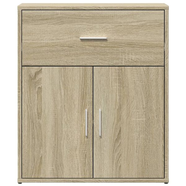 vidaXL Βοηθητικά Ντουλάπια 2 τεμ. Sonoma Δρυς 60x31x70 εκ. Επεξ. Ξύλο