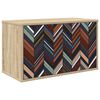 vidaXL &Kappa;&rho;&epsilon;&mu;&alpha;&sigma;&tau;ό&sigmaf; &theta;&rho;&alpha;&nu;ί&omicron; &tau;&eta;&lambda;&epsilon;ό&rho;&alpha;&sigma;&eta;&sigmaf; OMMEN 69 x 33 x 40 &epsilon;&kappa; Sonoma &Delta;&rho;&upsilon;&sigmaf;