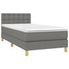vidaXL &Kappa;&rho;&epsilon;&beta;ά&tau;&iota; Boxspring &mu;&epsilon; &Sigma;&tau;&rho;ώ&mu;&alpha; &Sigma;&kappa;&omicron;ύ&rho;&omicron; &Gamma;&kappa;&rho;&iota; 90x190 &epsilon;&kappa;. &Upsilon;&phi;&alpha;&sigma;&mu;ά&tau;&iota;&nu;&omicron;