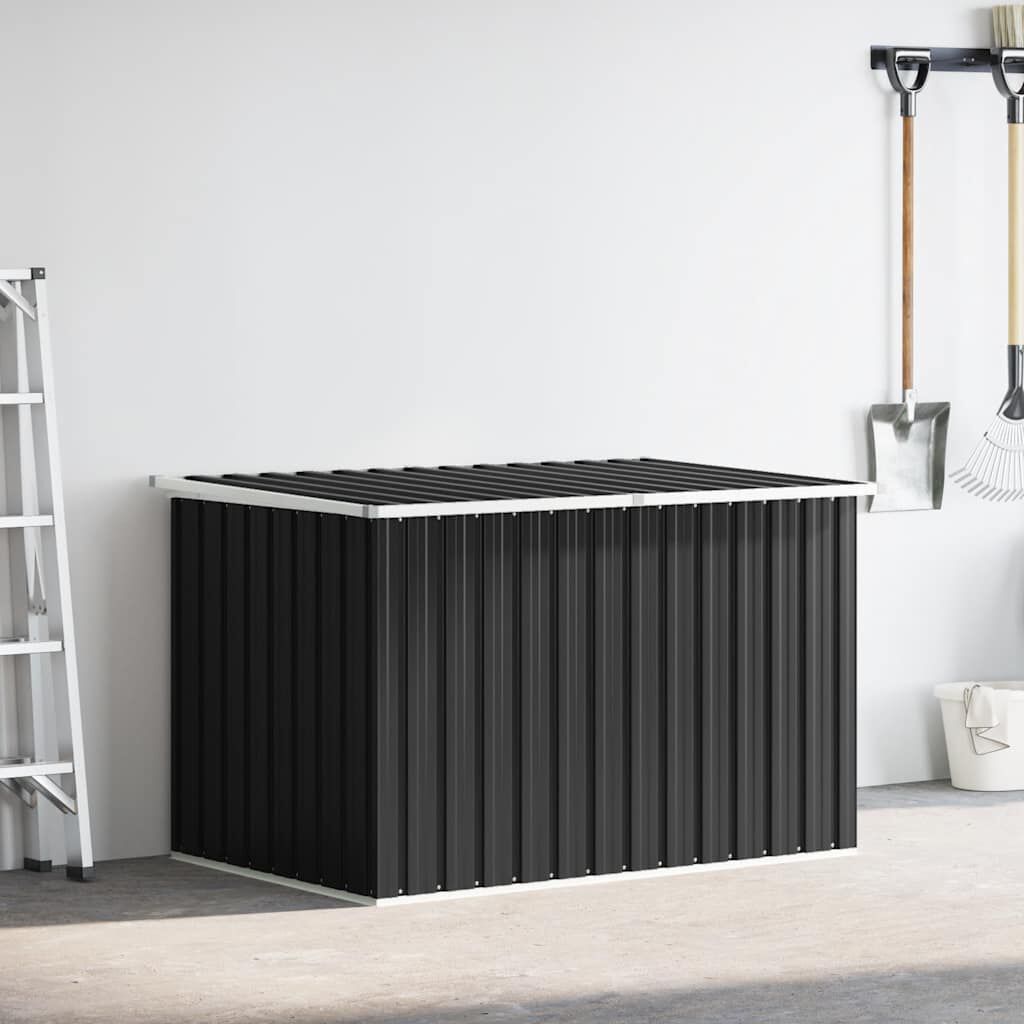 vidaXL Μπαούλο Αποθήκευσης Κήπου Ανθρακί 171 x 99 x 93 εκ.