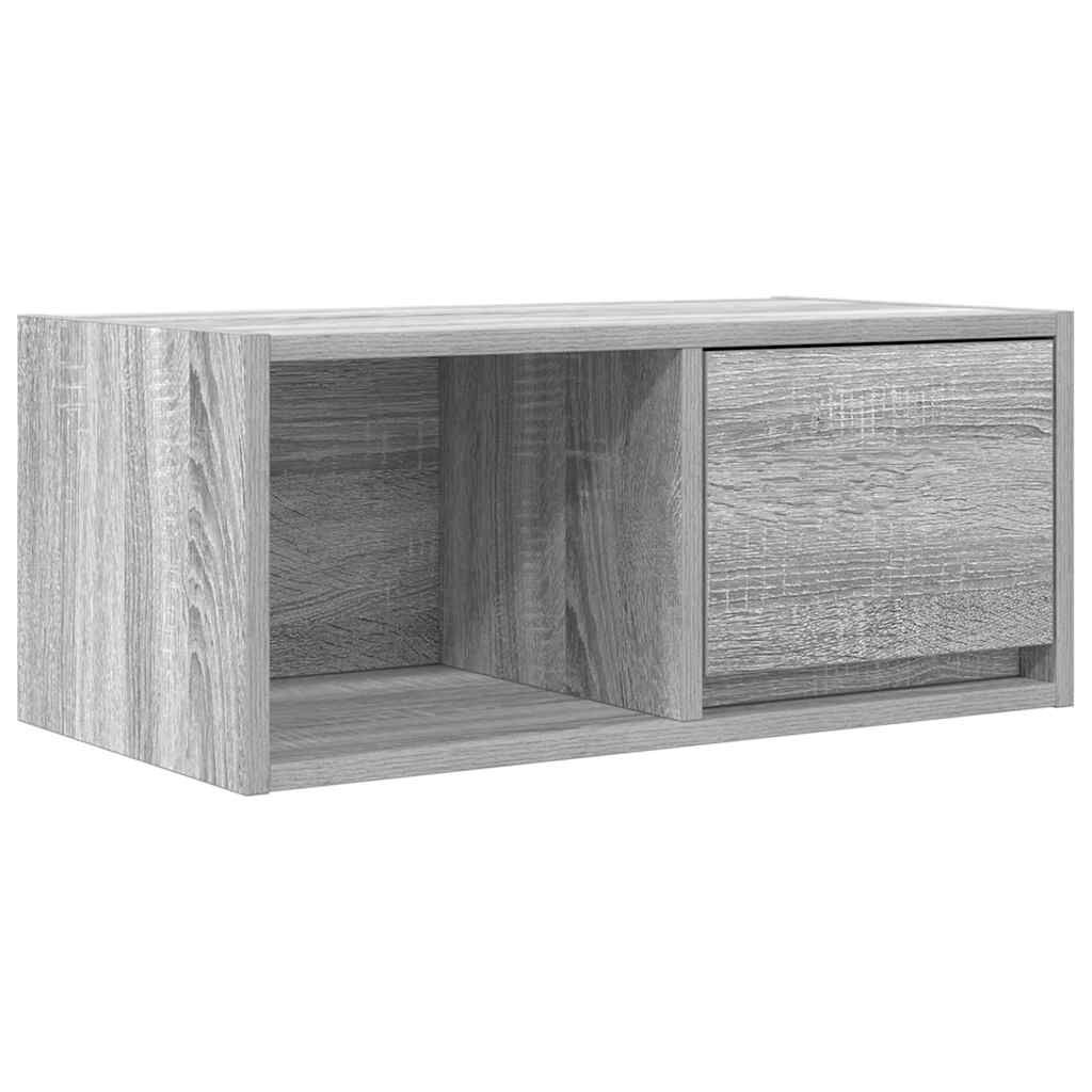 vidaXL Έπιπλο Τηλεόρασης Γκρι Sonoma 60x31x25,5 εκ. Επεξεργασμένο Ξύλο