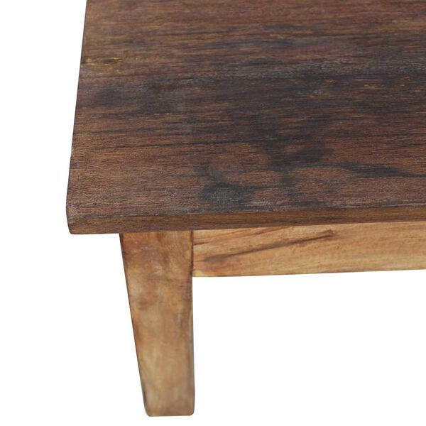 vidaXL Τραπεζάκι Σαλονιού 98 x 73 x 45 εκ. από Μασίφ Ξύλο Μαόνι