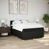 vidaXL &Kappa;&rho;&epsilon;&beta;ά&tau;&iota; Boxspring &mu;&epsilon; &Sigma;&tau;&rho;ώ&mu;&alpha; &Mu;&alpha;ύ&rho;&omicron; 140x200 &epsilon;&kappa;. &Upsilon;&phi;&alpha;&sigma;&mu;ά&tau;&iota;&nu;&omicron;