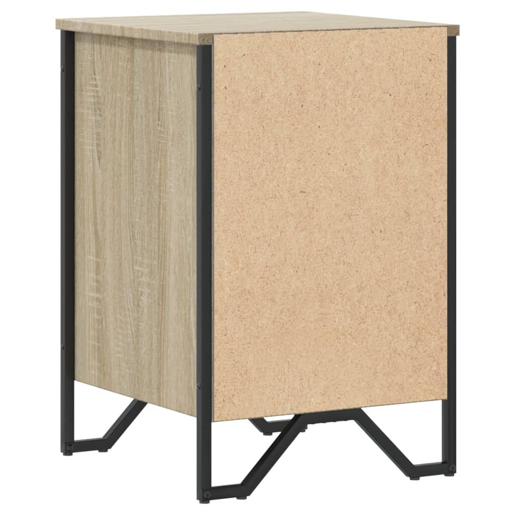 vidaXL Κομοδίνο Sonoma Δρυς 40x41x60 εκ. από Επεξεργασμένο Ξύλο