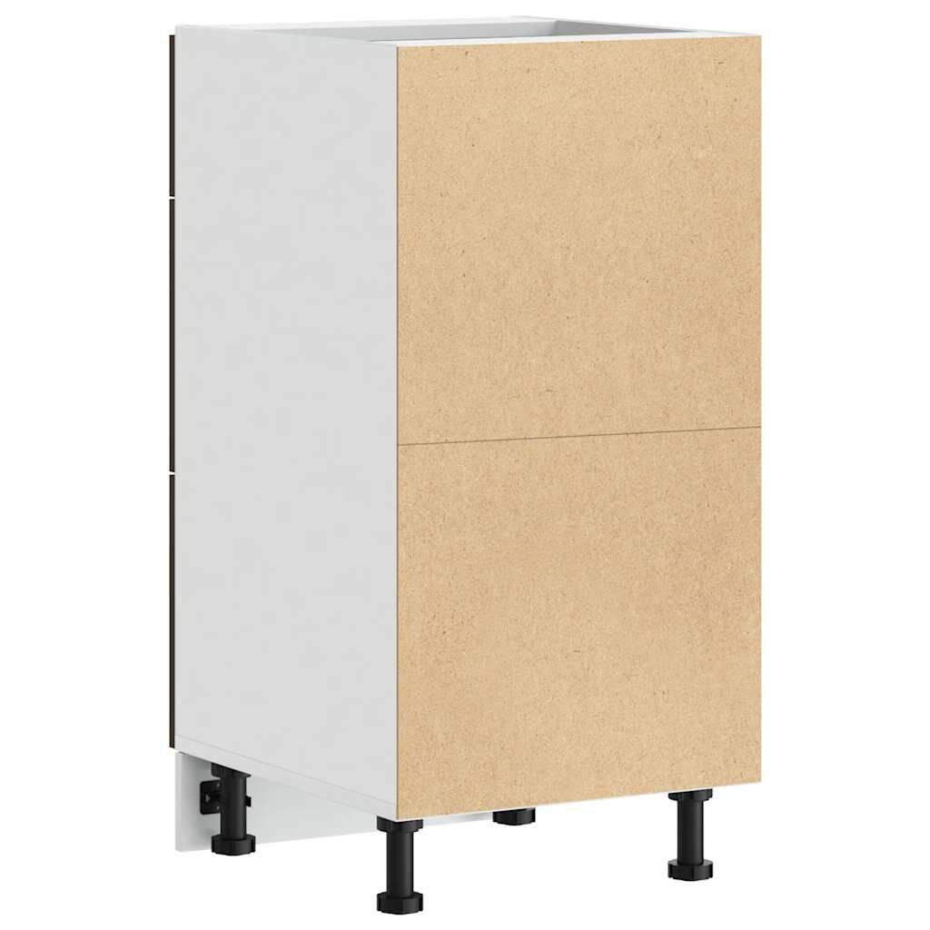 vidaXL Κάτω ντουλάπι Lyon καφέ δρυς 40x46x81,5 cm Κατασκευασμένο ξύλο
