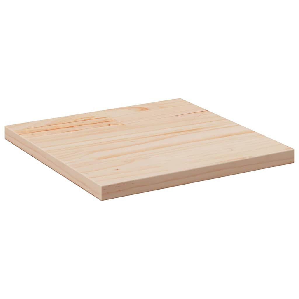 vidaXL Επιφάνεια Τραπεζιού Τετράγωνη 40x40x1,7 εκ. Μασίφ Ξύλο Πεύκου