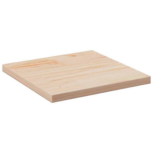 vidaXL Επιφάνεια Τραπεζιού Τετράγωνη 40x40x1,7 εκ. Μασίφ Ξύλο Πεύκου