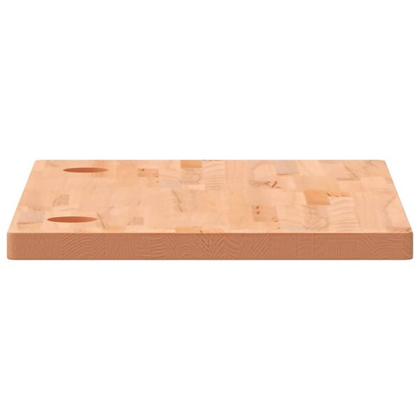 vidaXL Επιφάνεια Γραφείου 110x60x4 εκ. από Μασίφ Ξύλο Οξιάς
