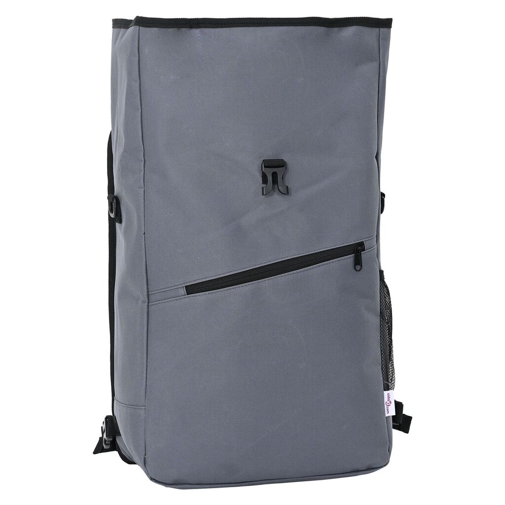 vidaXL Τσάντα Ποδηλάτου για Ράφι 25 L Γκρι 33x16x48 εκ.