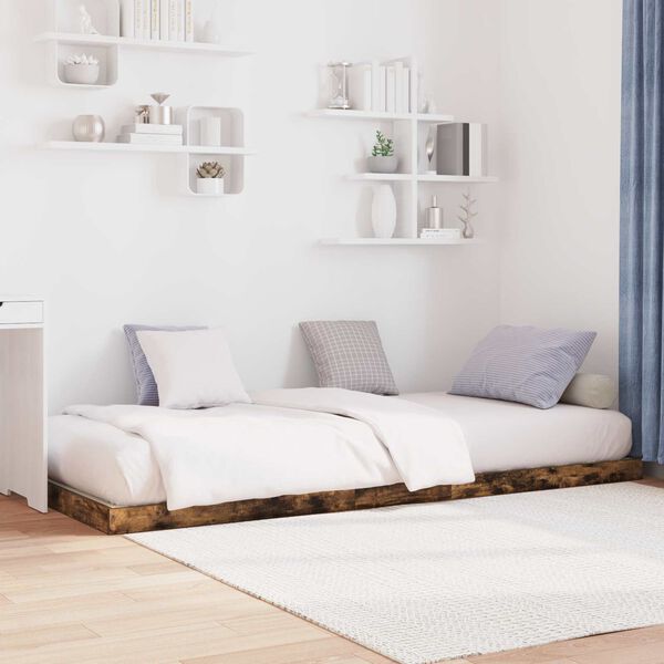 vidaXL &Kappa;&rho;&epsilon;&beta;ά&tau;&iota; &delta;&alpha;&pi;έ&delta;&omicron;&upsilon; &Kappa;&alpha;&pi;&nu;&iota;&sigma;&tau;ό &Delta;&rho;ύ&sigmaf; 90 x 200 cm &Epsilon;&pi;&epsilon;&xi;&epsilon;&rho;&gamma;&alpha;&sigma;&mu;έ&nu;&omicron; &xi;ύ&lambda;&omicron;